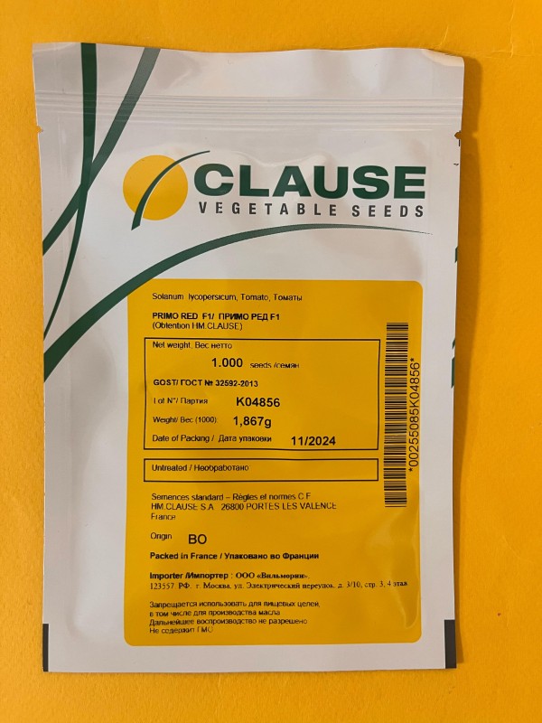 Супер Нова F1 (Примо Ред F1) 1000 штук семена томата